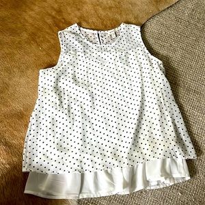 Polka dot top